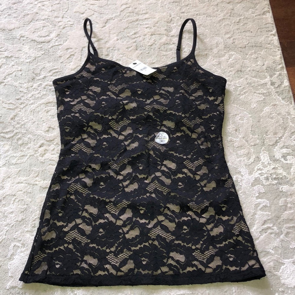 express lace tank top